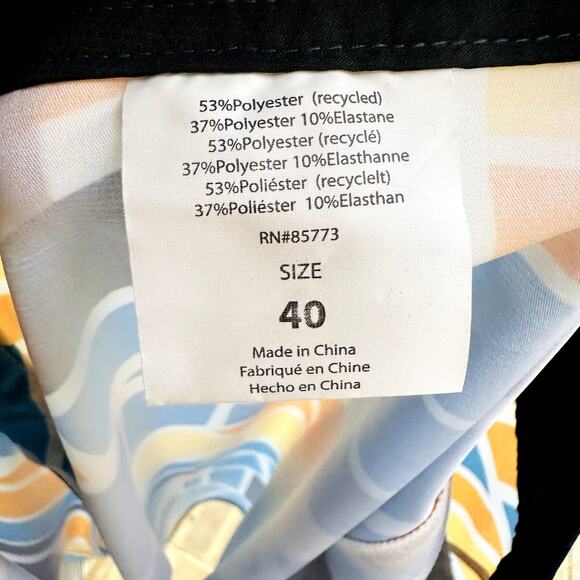 O'neill Hyperfreak Mens Multicolor Geometric Boardshorts Swim Trunks Size 40 NWT - Picture 4 of 6